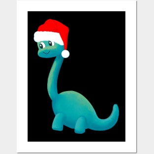 Dinosaur Santasaurus Posters and Art